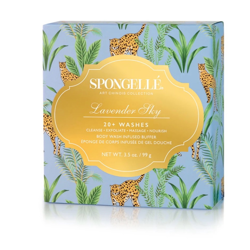 Spongellé Lavender Sky Body Wash Infused Buffer